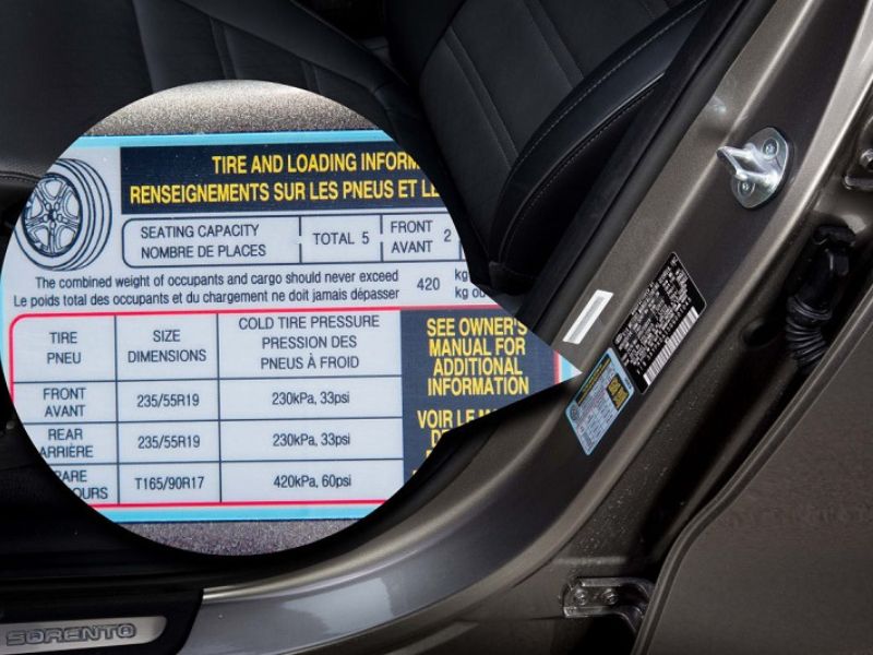 Áp suất lốp ô tô là gì - cách đọc thông số áp suất lốp ô tô